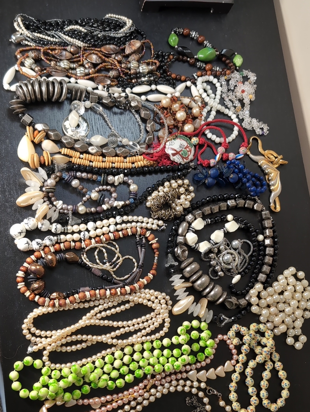 Beaded Necklace Collection Vintage To Modern